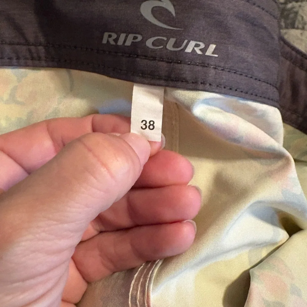 Rip Curl Pineapple Print Board Shorts Swim Trunks Size‎ 38 🍍(0531)